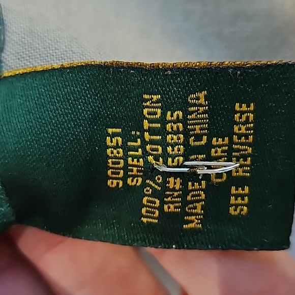 Vintage CABELA'S khaki tan hunting shooting safari jacket shirt size XL tall - Picture 11 of 12